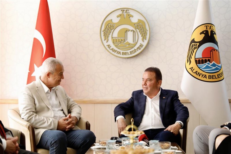 Büyükşehir belediye başkanı böcek’ten alanya’ya ziyaret