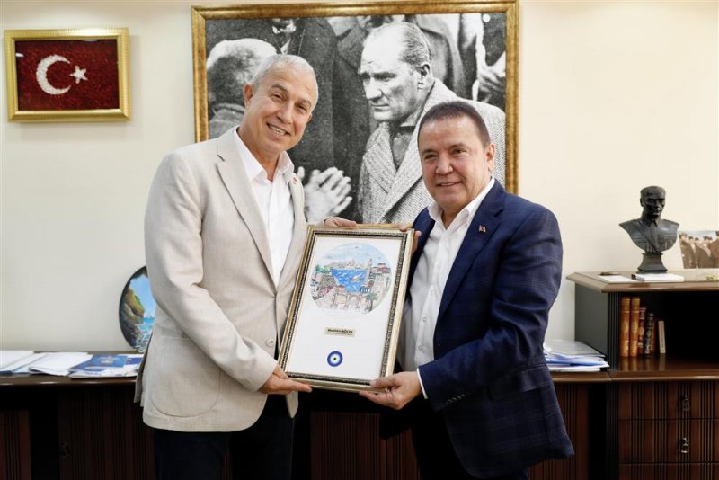Büyükşehir belediye başkanı böcek’ten alanya’ya ziyaret