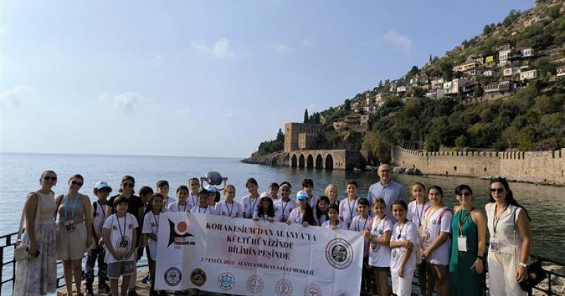Korakesium’dan alanya’ya kültürün izinde bilimin peşinde projesi alanya’da