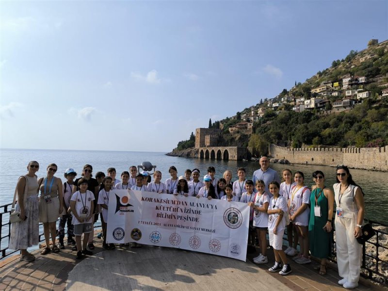 Korakesium’dan alanya’ya kültürün izinde bilimin peşinde projesi alanya’da