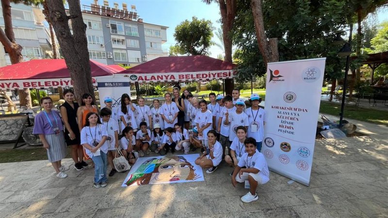 Korakesium’dan alanya’ya kültürün izinde bilimin peşinde projesi alanya’da