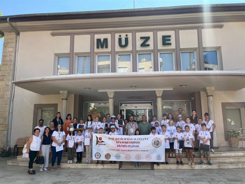 Korakesium’dan alanya’ya kültürün izinde bilimin peşinde projesi alanya’da