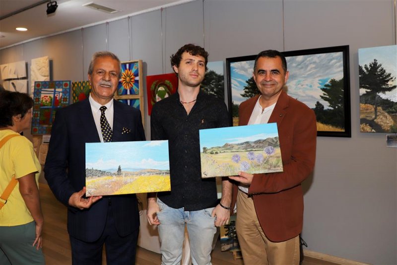 9. alanya uluslararası sanat sergisi açıldı