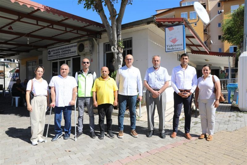 Alanya'da öncelik engelsiz ulaşım