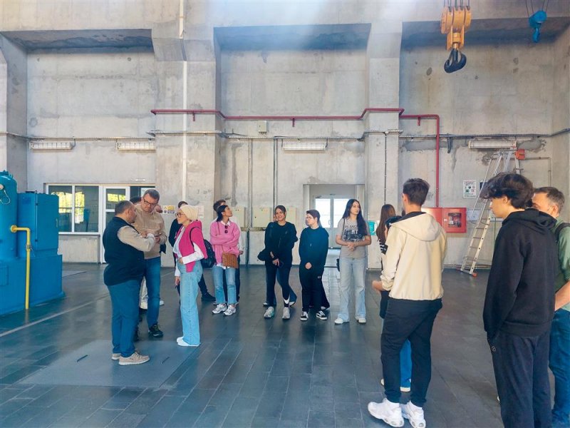 Alanya'ya gelen alman öğrenciler sürdürülebilir enerji üzerine çalışmalarını tamamladı