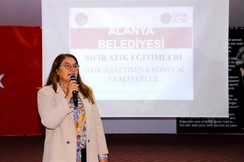 Avrupa atık azaltım haftası kapsamında sıfır atık eğitimi