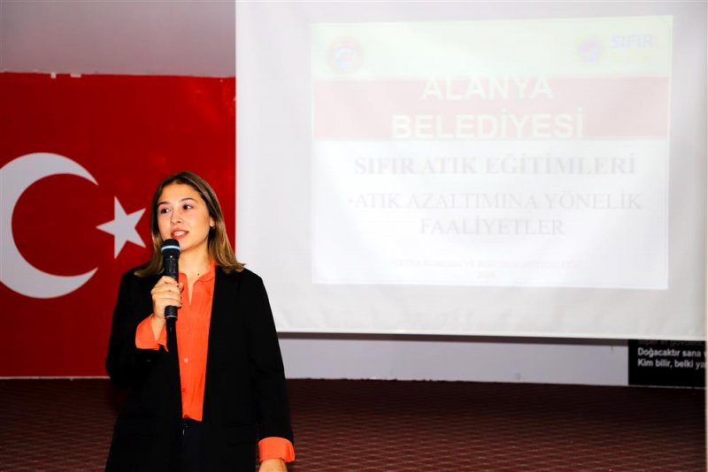 Avrupa atık azaltım haftası kapsamında sıfır atık eğitimi