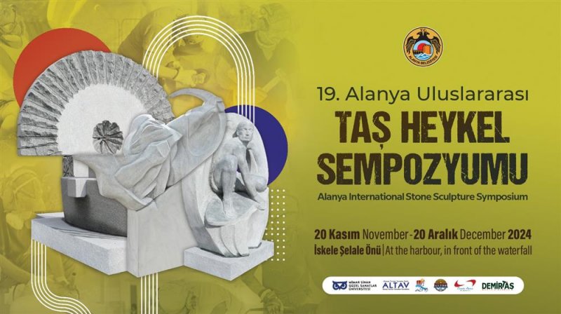 Uluslararası alanya taş heykel sempozyumu’na katılacak heykeltıraşlar belirlendi