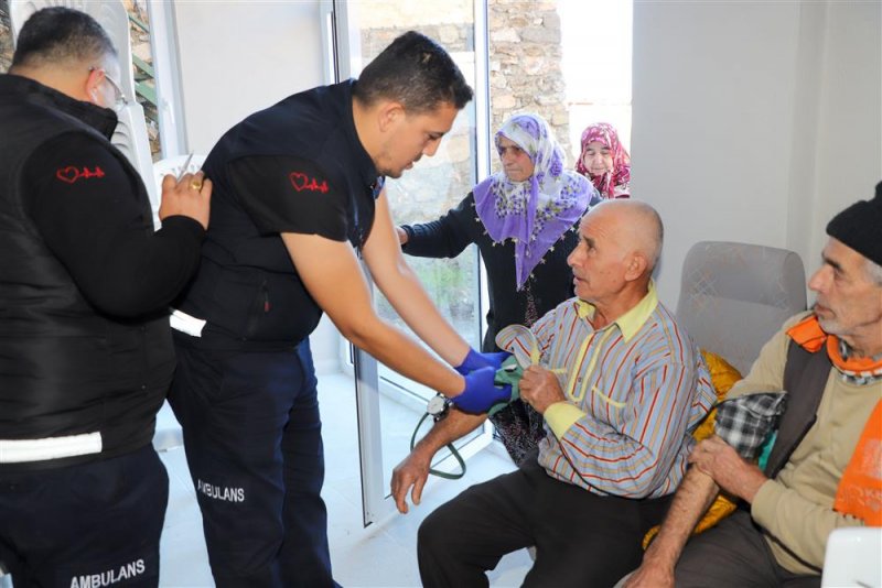 Alanya belediyesi evde bakım hizmetiyle halkın yanında