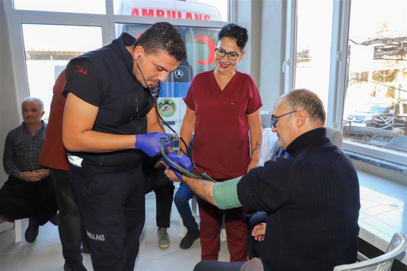 Alanya belediyesi evde bakım hizmetiyle halkın yanında