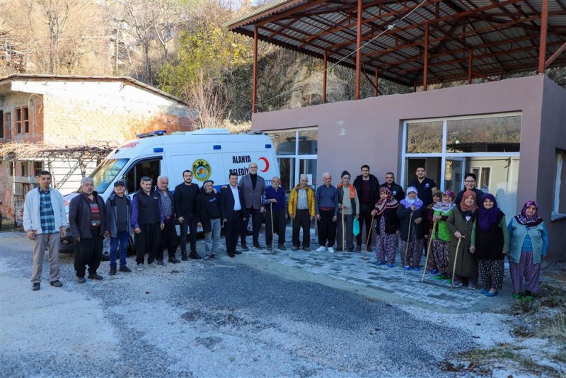 Alanya belediyesi evde bakım hizmetiyle halkın yanında