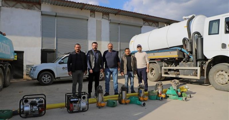 Alanya belediyesi'nden fırtına teyakkuzu