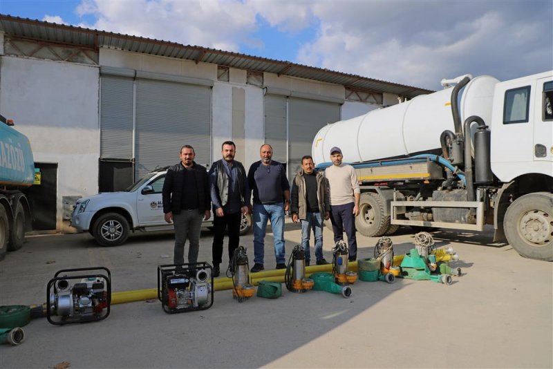 Alanya belediyesi'nden fırtına teyakkuzu