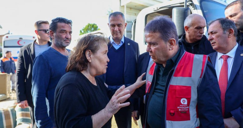 Başkan Böcek’ten Manavgat’a Geçmiş Olsun Ziyareti
