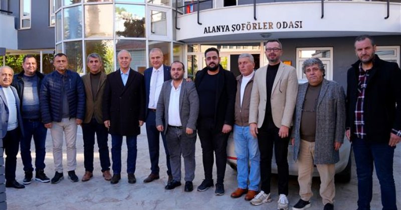 Başkan özçelik taksicilerle buluştu