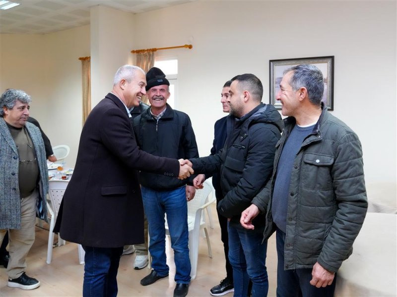 Başkan özçelik taksicilerle buluştu