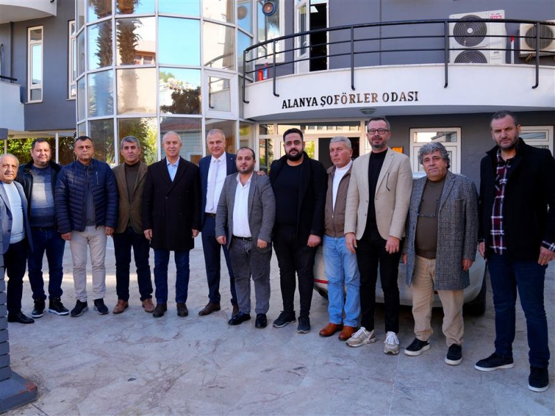 Başkan özçelik taksicilerle buluştu