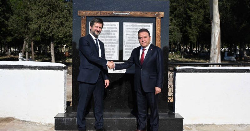 Eski Macarköy Olarak Bilinen Serik Gebiz’de Macar Dostluk Anıtı Açıldı