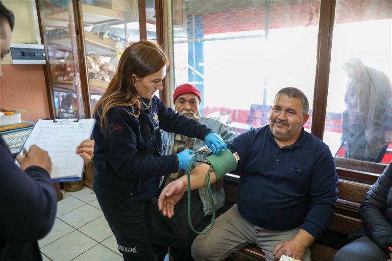 Evde sağlık taramaları yılbaşında da devam ediyor