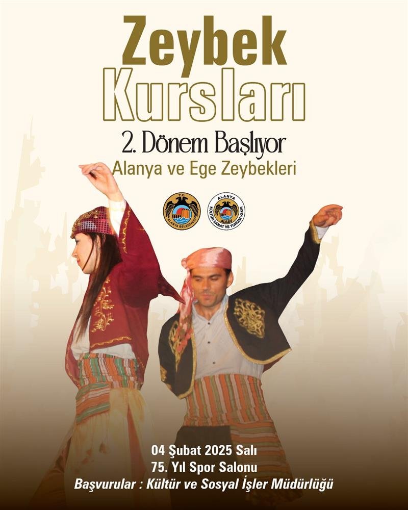 Zeybek kurslarının ikinci dönemi başlıyor