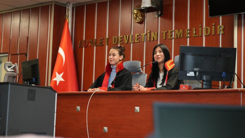 Alanya belediyesi eğitim akademisi öğrencileri başsavcı tekin'le buluştu