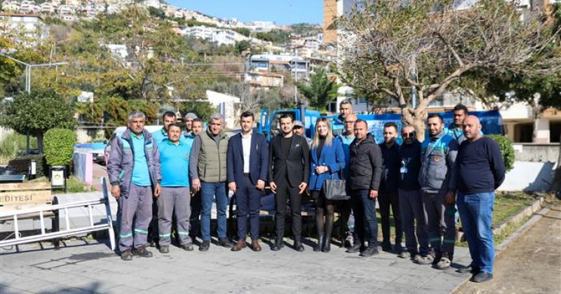 Alanya belediyesi kemal beyaz parkını yeniledi