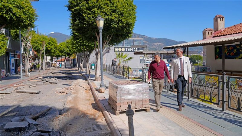 Alanya belediyesi'nden 4 kolda asfalt seferberliği