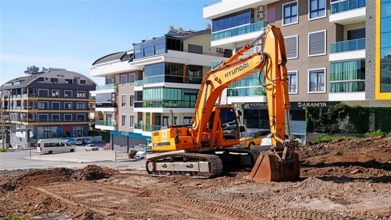 Alanya belediyesi'nden 4 kolda asfalt seferberliği