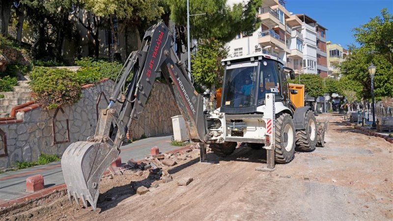 Alanya belediyesi'nden 4 kolda asfalt seferberliği