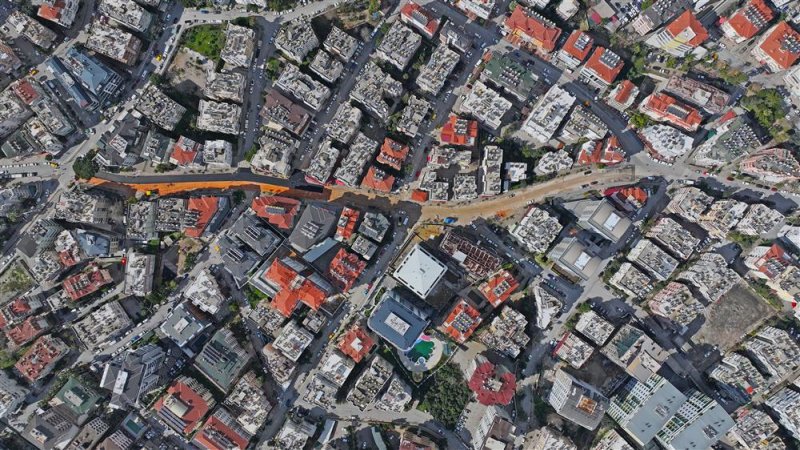 Alanya belediyesi’nden büyükhasbahçe caddesinde asfalt seferberliği