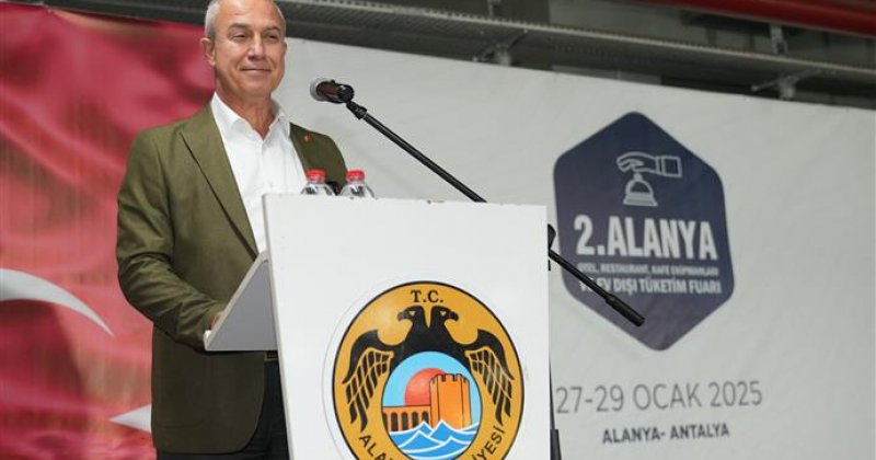 Alanya otel restoran kafe ekipmanları ve ev dışı tüketim fuarı kapılarını açtı