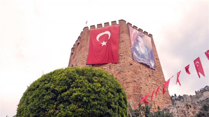 Atatürk’ün alanya’ya gelişinin 90. yılı kutlandı