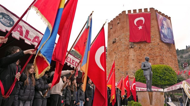 Atatürk’ün alanya’ya gelişinin 90. yılı kutlandı