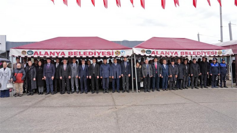 Atatürk’ün alanya’ya gelişinin 90. yılı kutlandı