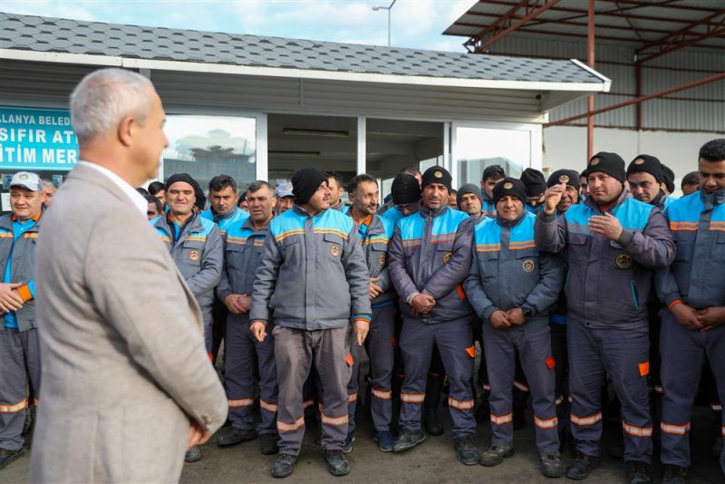 Başkan özçelik personelimizin çalışma şartlarını iyileştirdik