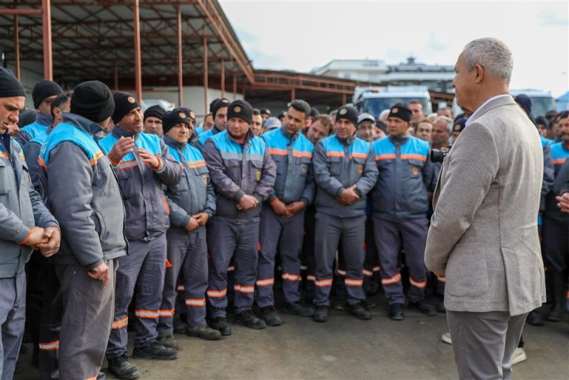 Başkan özçelik personelimizin çalışma şartlarını iyileştirdik