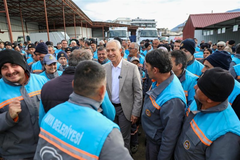 Başkan özçelik personelimizin çalışma şartlarını iyileştirdik