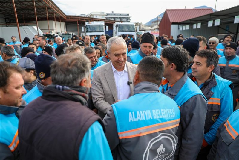 Başkan özçelik personelimizin çalışma şartlarını iyileştirdik