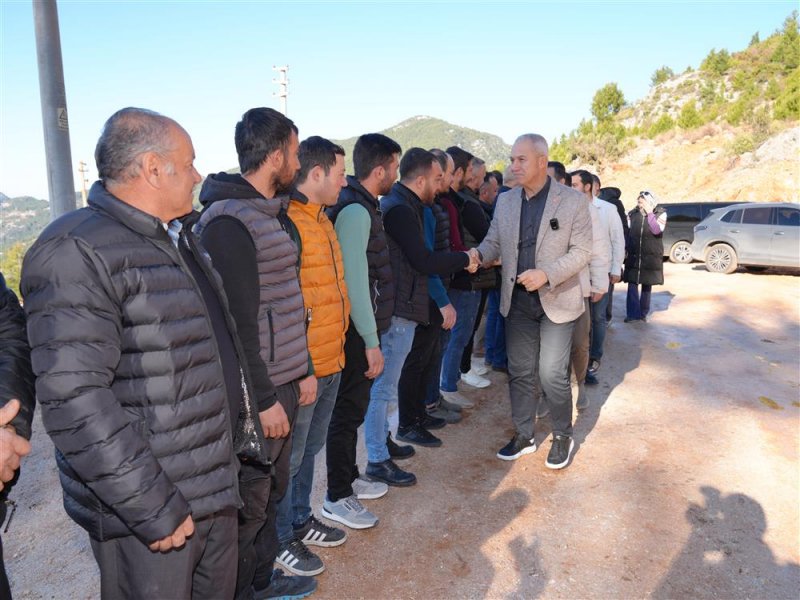 Başkan özçelik’ten bademağacı'na müjdeler