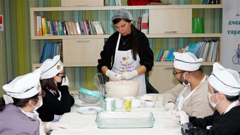 Engelsiz mutfak atölyesi’nde eğlence ve lezzet dolu etkinlik