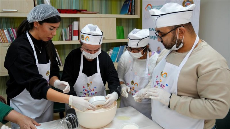 Engelsiz mutfak atölyesi’nde eğlence ve lezzet dolu etkinlik