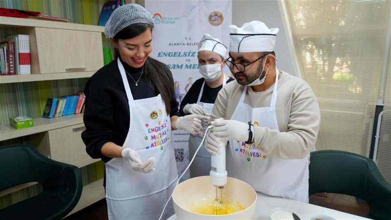 Engelsiz mutfak atölyesi’nde eğlence ve lezzet dolu etkinlik