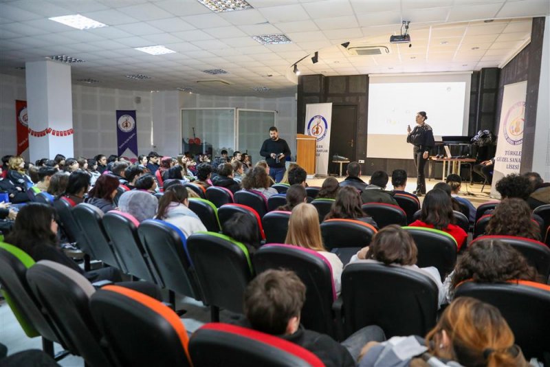 Lise öğrencilerine iklim değişikliği ve sıfır atık eğitimi verildi