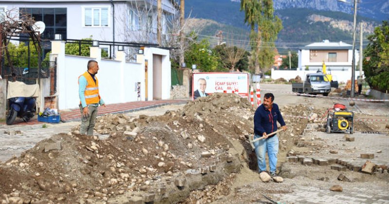 Tekirova’da Içme Suyu Sorunu Çözülüyor