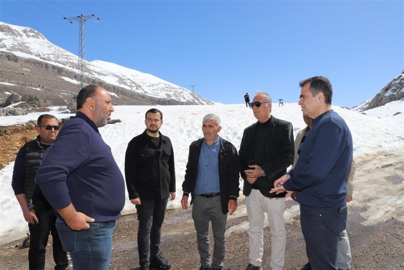 30 yaylaya hizmet verecek yol yayla sezonuna hazır olacak