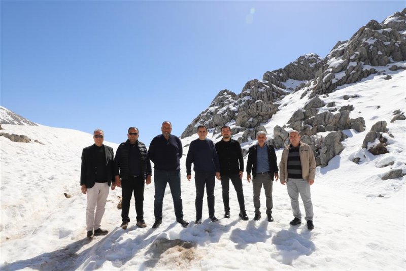 30 yaylaya hizmet verecek yol yayla sezonuna hazır olacak