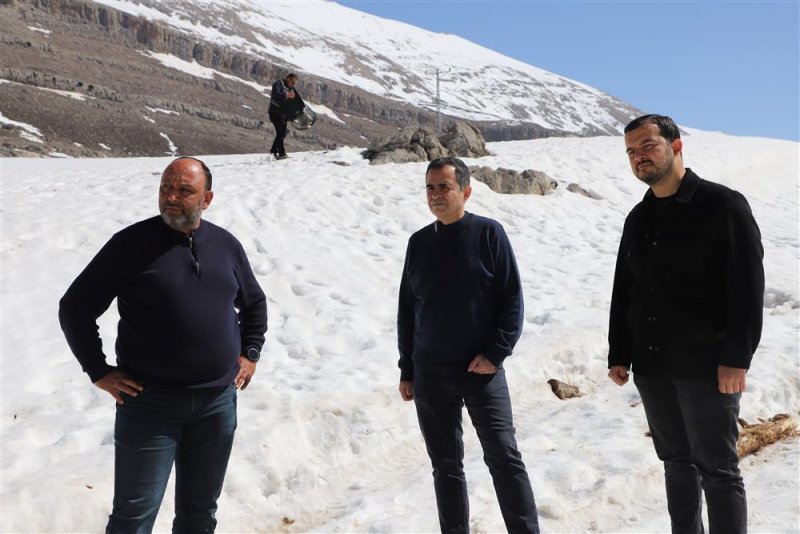 30 yaylaya hizmet verecek yol yayla sezonuna hazır olacak