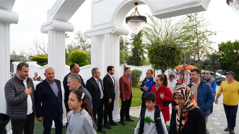 Alanya belediye personeli iftarda buluştu
