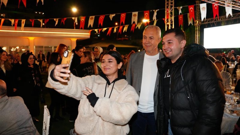 Alanya belediye personeli iftarda buluştu