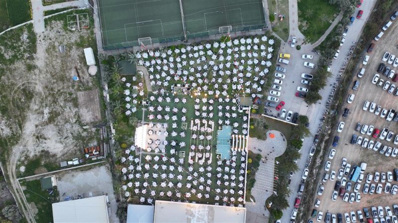 Alanya belediye personeli iftarda buluştu